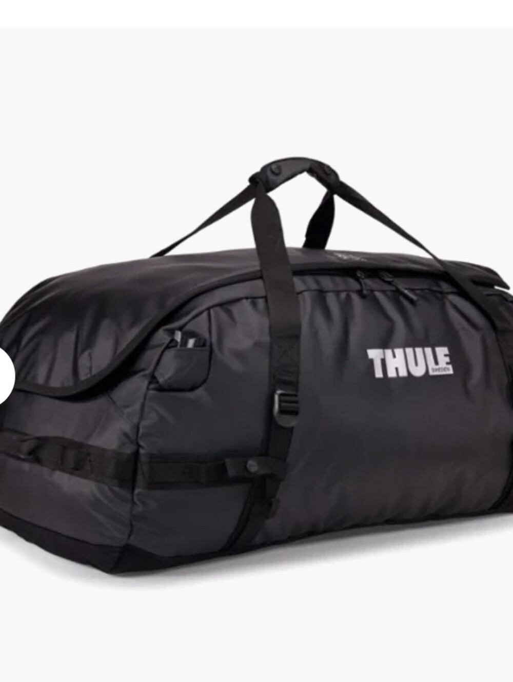 Thule Chasm 90 L Travel Duffel Bag Black - Picture 8 of 10